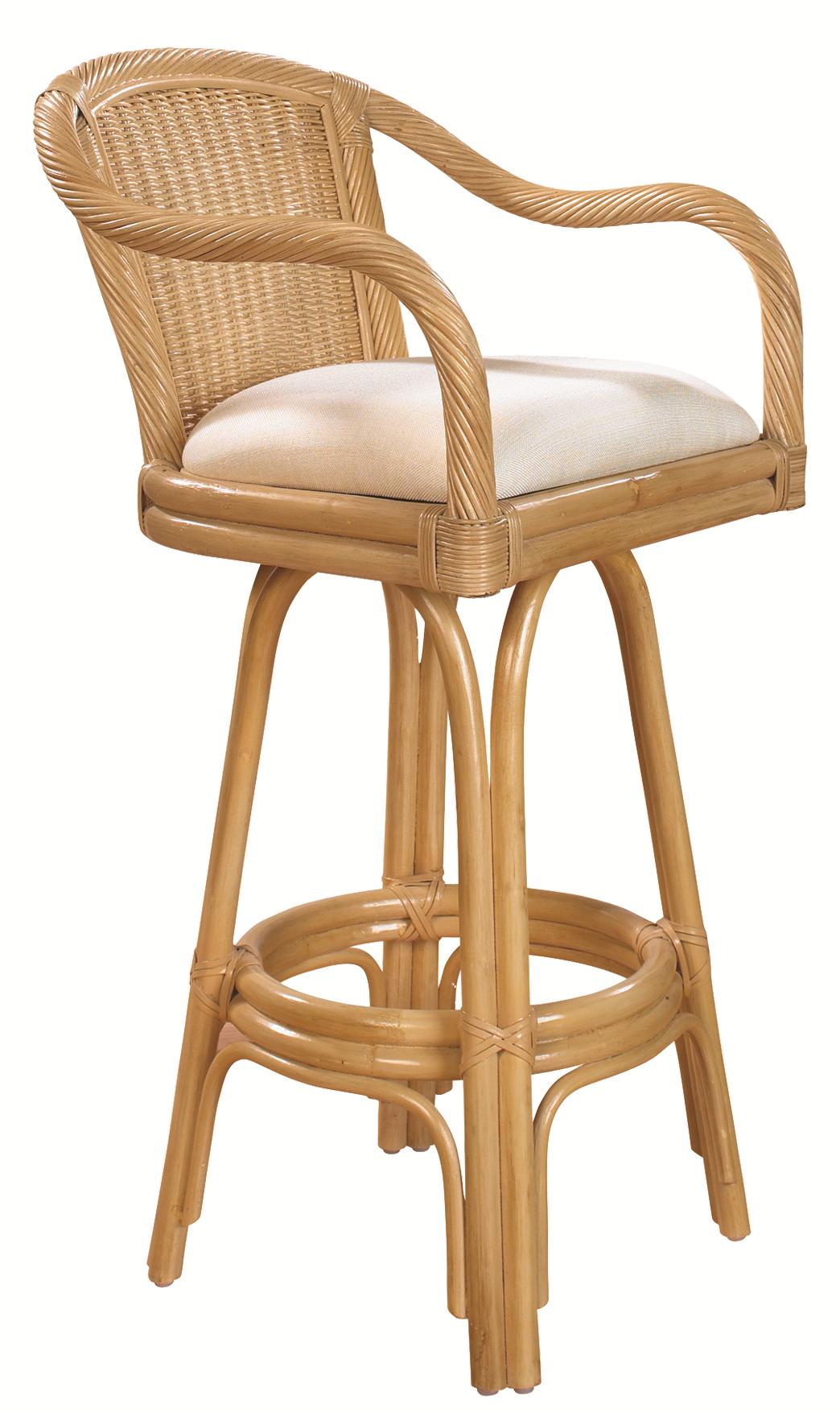 Pelican Reef Bar Stools PR 710 6115 ATQ B Tahiti Indoor Swivel
